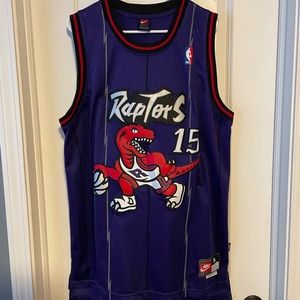 Vince Carter Raptors Throwback Basketball Jersey